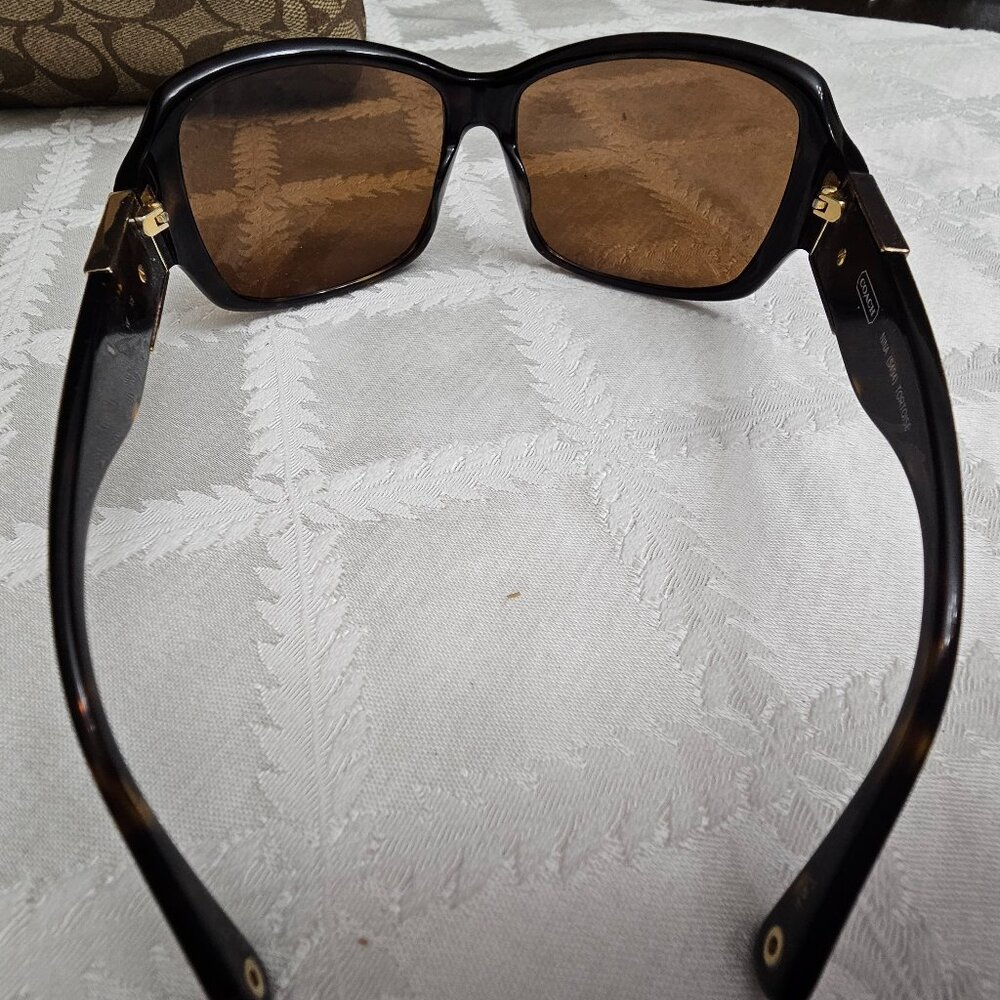 Coach Nina Sunglasses S494 in Tortoise! Comes with Case! - Picture 3 of 11